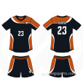 Kit de camisas de fútbol personalizado Jersey de fútbol de uniforme